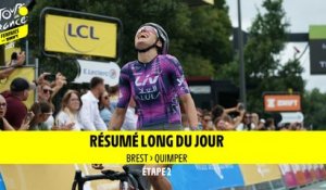Le Résumé Long - Étape 2 - Tour de France Femmes avec Zwift 2025