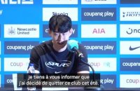 Tottenham - Son : "J'ai décidé de quitter ce club cet été"