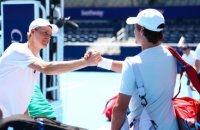 Cincinnati 2025 - Jannik Sinner et Joao Fonseca ont tapé leurs premières balles dans l'Ohio