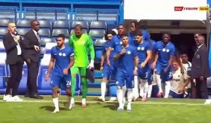 Chelsea présente le trophée de la Coupe du monde des clubs à Stamford Bridge - Foot - Amical