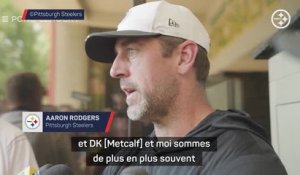 Steelers - Rodgers se familiarise avec l’attaque et encense Connor Heyward