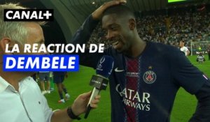 "Encore faim", la réaction d'Ousmane Dembélé après la victoire du PSG - Supercoupe de l'UEFA 2025-2026