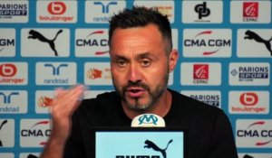 De Zerbi : « Le PSG est devenu ce qu'il est quand il a fait attention à ce genre de choses » - Foot - Ligue 1 - OM