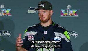 Seahawks - Darnold n'affronte pas "l'autre quarterback" mais "la défense adverse"