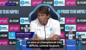 Naples - Conte : "Sept ou huit équipes peuvent se battre pour le Scudetto"
