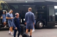 Les joueurs du PSG sont arrivés à l'Arena Futuroscope - Hand - Trophée des champions