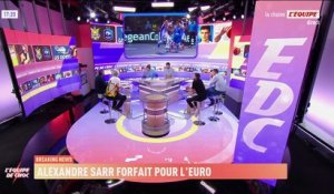 Sarr forfait pour le reste de l'Euro - Basket - Euro (H) - Bleus