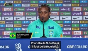 Brésil - João Pedro ne fait pas d'obsession sur le poste de 9 en sélection