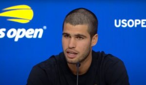 US Open 2025 - Carlos Alcaraz : "J'ai vraiment hâte de prendre ma revanche contre Novak Djokovic"