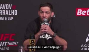 UFC Paris - Imavov : "Borralho ne mérite pas ce combat, c'est un lèche-cul !"