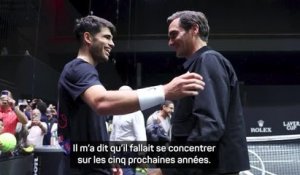 US Open - Alcaraz révèle les conseils que lui a donnés Federer