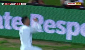 Le but de Cristiano Ronaldo avec le Portugal - Foot - Qualif. Coupe du monde