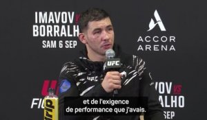 UFC Paris - Sola : "La pression de vouloir bien faire"