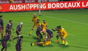 TOP 14 - Essai de Louis BIELLE-BIARREY (UBB) - Union Bordeaux-Bègles - Stade Rochelais