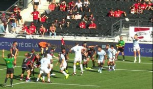 TOP 14 - Essai de Nathan HUGHES (R92) - LOU Rugby - Racing 92