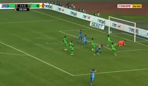Le but de Cédric Bakambu face au Sénégal - Foot - Qualif. Coupe du monde