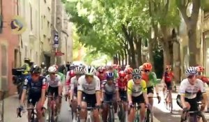 Cyclisme - Tour Cycliste Féminin International de l’Ardèche 2025 - Lotte Kopecky la 1ère étape, Maëva Squiban top 10
