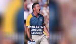 Ryder Cup - McIlroy : "On ne se fait aucune illusion !"