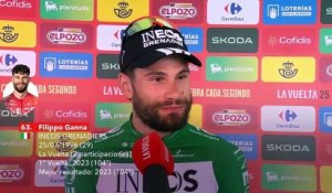 La Vuelta 2025 - Filippo Ganna : "Je pense que j'ai plus souffert pendant les trois dernières heures sur le siège que sur le vélo !"