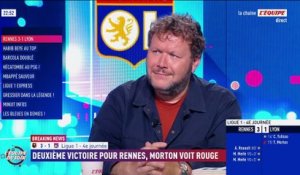 Réduit à dix, l'OL s'effondre à Rennes - Foot - Ligue 1