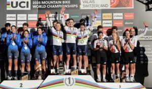 VTT - Championnats du monde Crans-Montana / Valais 2025 - La France est championne du monde en relais mixte de VTT