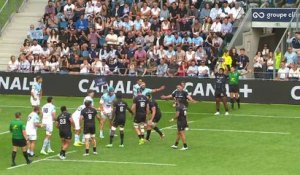 TOP 14 - Essai de Christopher TOLOFUA (MHR) - Aviron Bayonnais - Montpellier Hérault Rugby