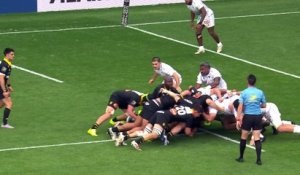 TOP 14 - Essai de Davit NINIASHVILI (SR) - Stade Rochelais - ASM Clermont