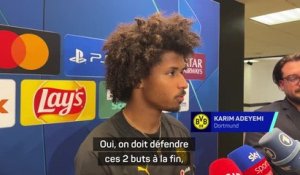 Dortmund - Adeyemi et Kehl déçus du résultat mais pas de la performance