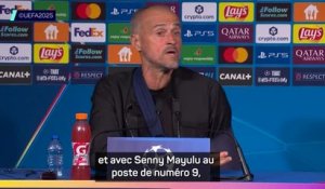 PSG - Enrique explique son choix de titulariser Mayulu en attaque