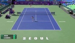 Séoul - Boisson éliminée dès le 2ème tour par Alexandrova