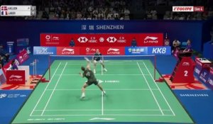 Le replay de Lanier - Axelsen (set 1) - Badminton