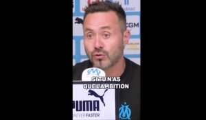 Marseille - De Zerbi : "Promène ton chien au parc !"