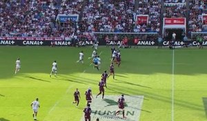 TOP 14 - Essai de Louis BIELLE-BIARREY (UBB) - Union Bordeaux-Bègles - US Montauban