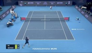 Hangzhou - La surprise Wu renverse Medvevev face à un public en feu