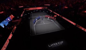 Laver Cup 2025 - La cérémonie du Trophée... la Team Europe de Noah battue, la Team Word de Agassi gagne le titre