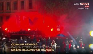 Les Ultras fêtent le Ballon d'Or de Dembélé - Ballon d'Or 2025