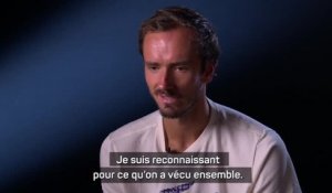 Pékin - Medvedev : "Avec Cervara, on ne dira jamais rien de négatif l'un sur l'autre"