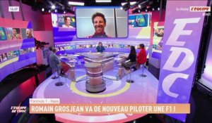 Romain Grosjean de retour en F1 : Est-ce un truc de fou ? - L'Équipe de Choc - extrait