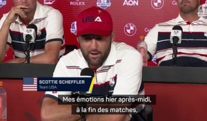 Ryder Cup - Scheffler : "L'un des moments les plus difficiles de ma carrière"