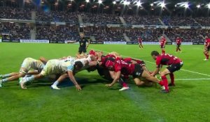 TOP 14 - Essai de Baptiste SERIN (RCT) - Aviron Bayonnais - RC Toulon