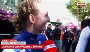 La grosse joie des Bleus, titrés sur le relais mixte - Cyclisme - Championnat d'Europe