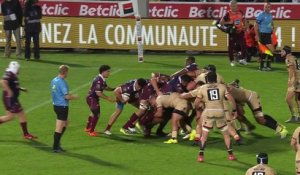 TOP 14 - Essai de Louis BIELLE BIARREY 2 (UBB) - Union Bordeaux-Bègles - LOU Rugby