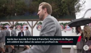 Bayern - Neuer, Kimmich et Gnabry savourent à l'Oktoberfest
