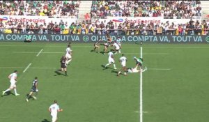 TOP 14 - Essai de Joe SIMMONDS (SP) - Section Paloise - Aviron Bayonnais