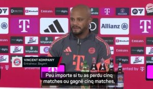 Bayern - Vincent Kompany veut juste battre Dortmund