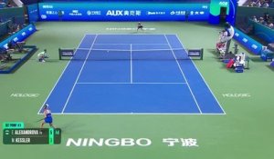 Ningbo - Alexandrova écarte Kessler