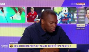 Lamine Yamal sur le point de vendre ses autographes ? - Foot - FC Barcelone