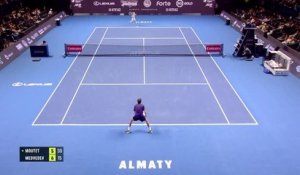 Almaty - Moutet perd en finale après un gros combat contre Medvedev