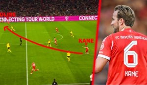Bundesliga : Retour sur la Masterclass de Kane en milieu de terrain contre Dortmund