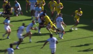 TOP 14 - Essai de Arnaud ERBINARTEGARAY (AB) - Aviron Bayonnais - ASM Clermont
